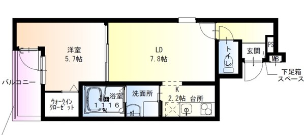 フジパレス花園本町の物件間取画像